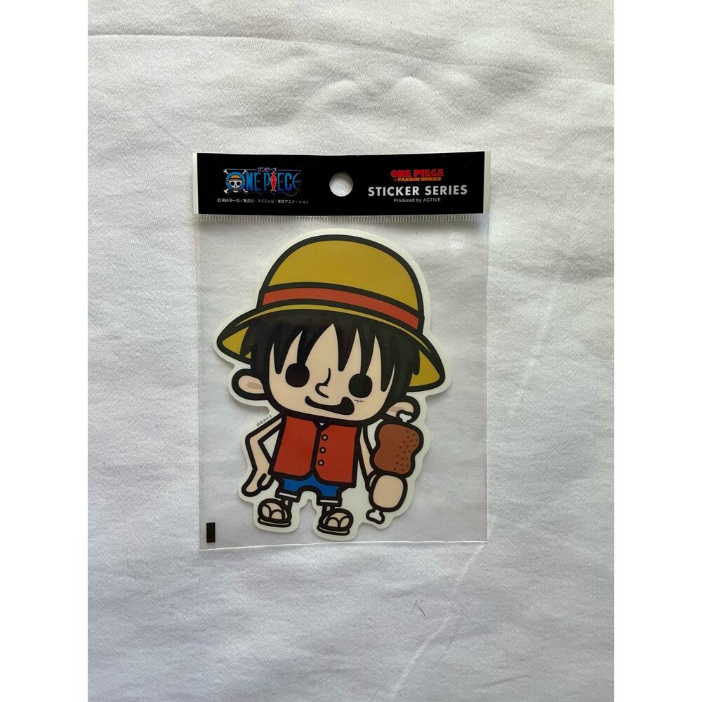 Brand New One Piece Panson Works Series Luffy Sticker Rare, OOP, Hard-To-Find!